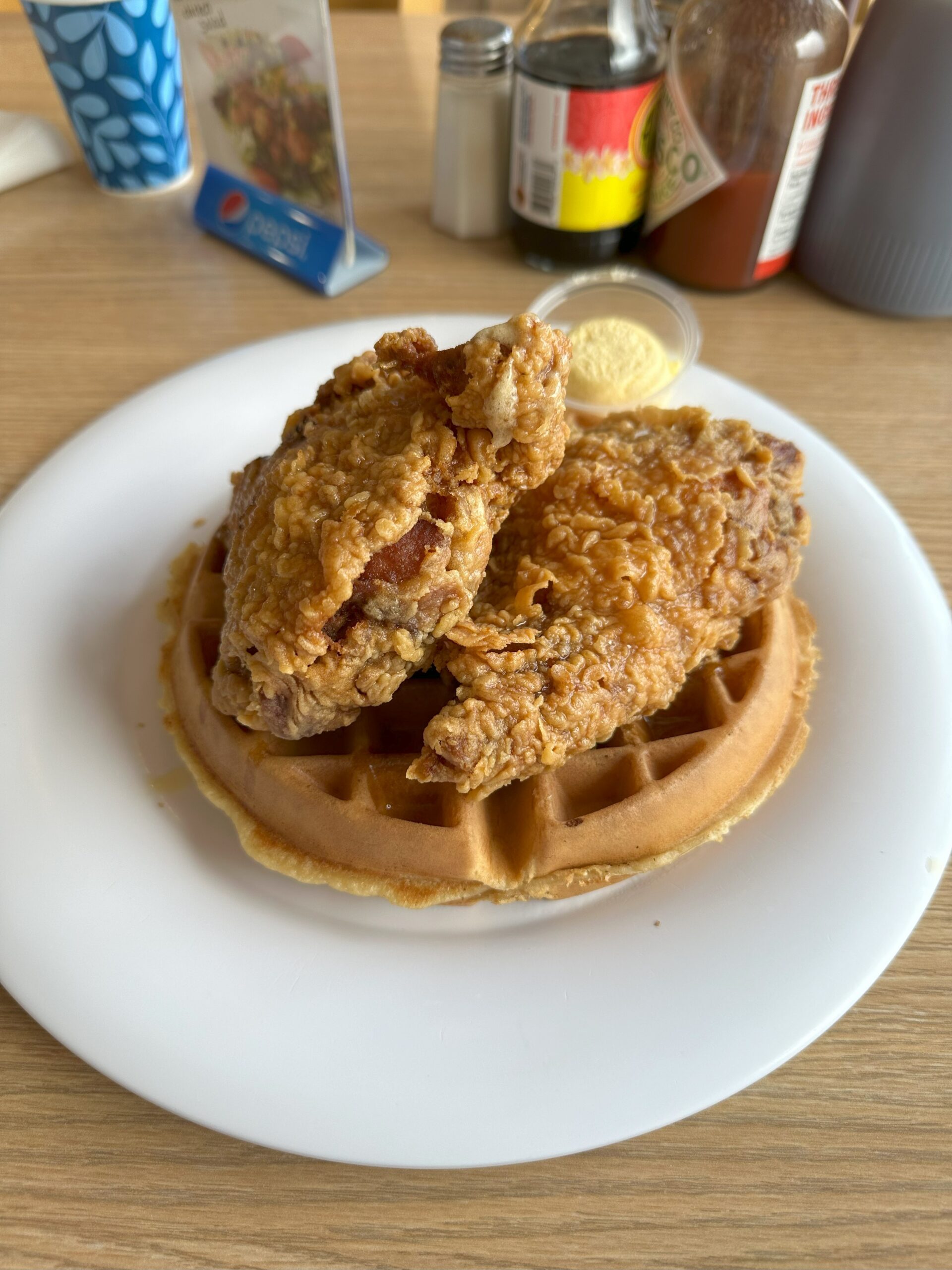 チキンとワッフル？？ブランチデート